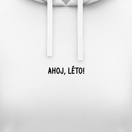 Dámská mikina s kapucí "AHOJ