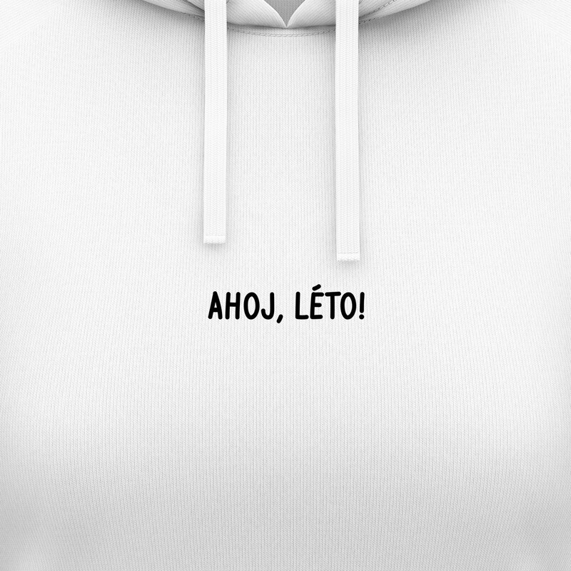 Dámská mikina s kapucí "AHOJ