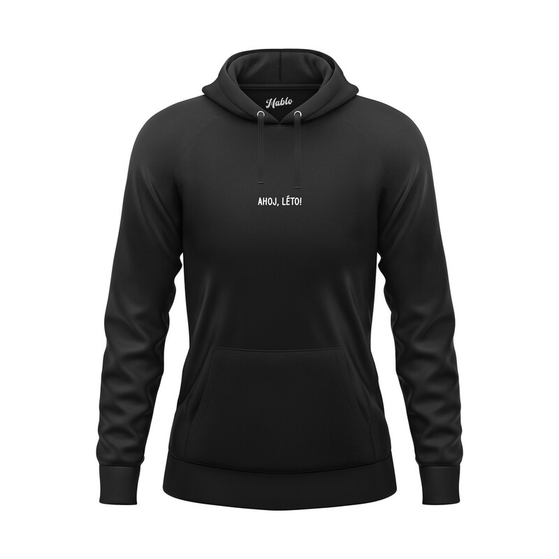Dámská mikina s kapucí "AHOJ