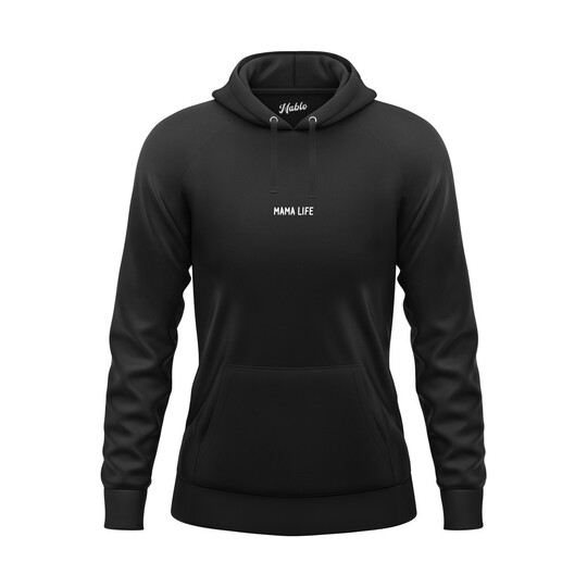 Dámská mikina s kapucí "MAMA LIFE"