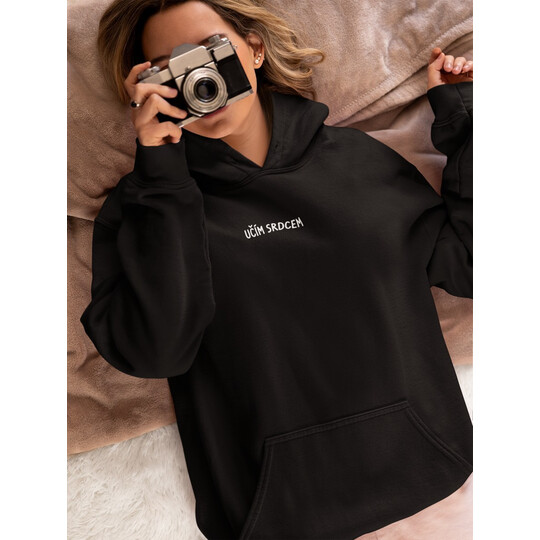 Dámská mikina s kapucí "MAMA LIFE"