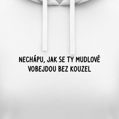 Dámská mikina s kapucí "NECHÁPU