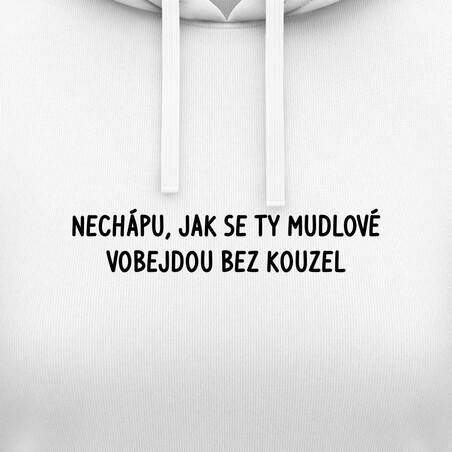 Dámská mikina s kapucí "NECHÁPU