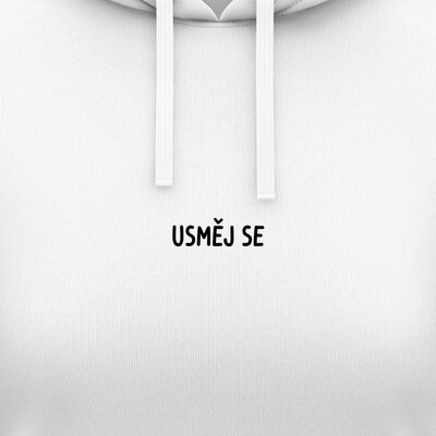 Dámské mikiny s kapucí "USMĚJ SE"