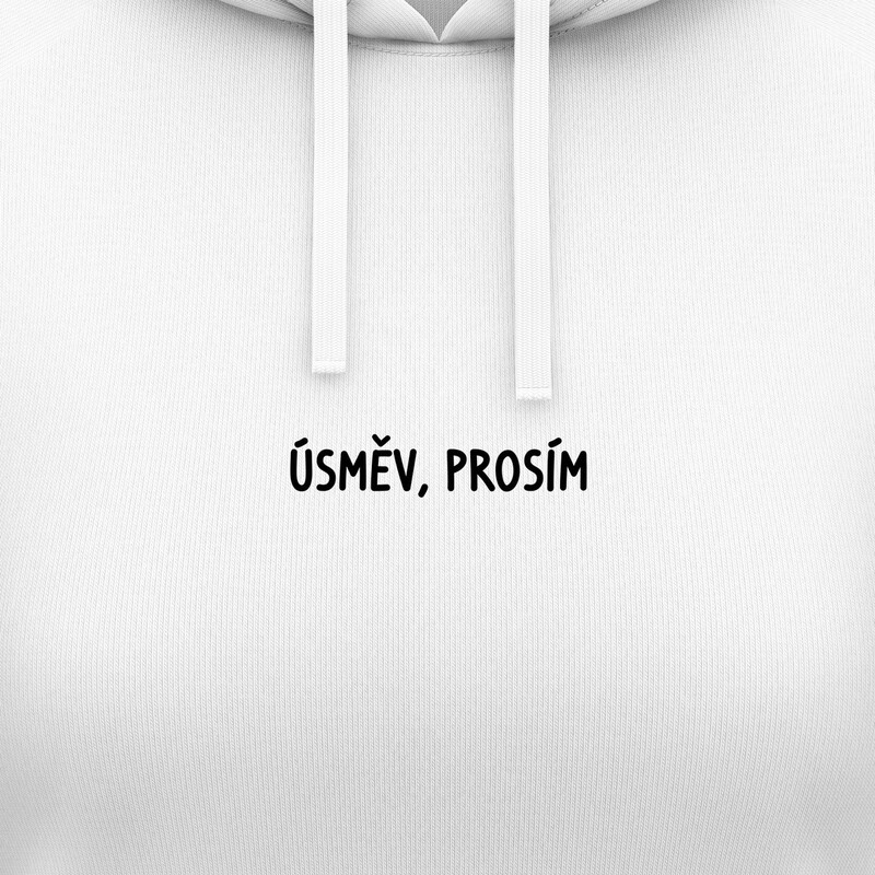 Dámská mikina s kapucí "ÚSMĚV