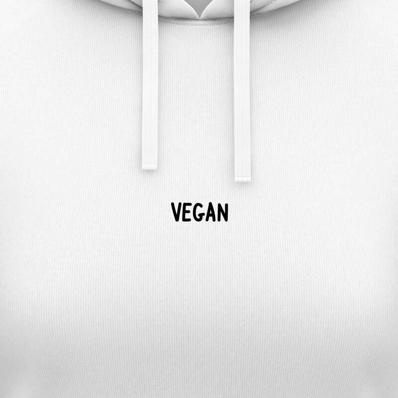 Dámské mikiny s kapucí "VEGAN"