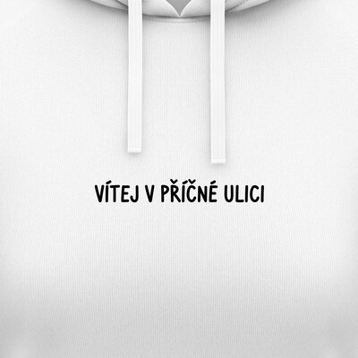 Dámské mikiny s kapucí "VÍTEJ V PŘÍČNÉ ULICI"