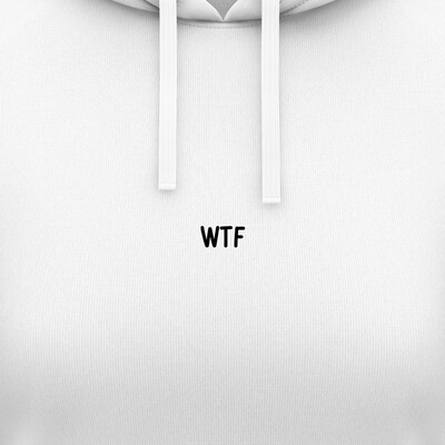 Dámské mikiny s kapucí "WTF"