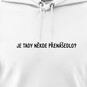 Pánské mikiny s kapucí "JE TADY NĚKDE PŘENÁŠEDLO?"