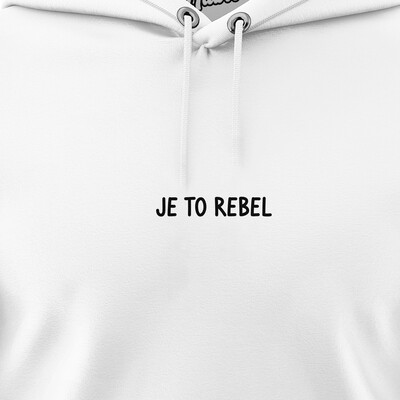 Pánské mikiny s kapucí "JE TO REBEL"