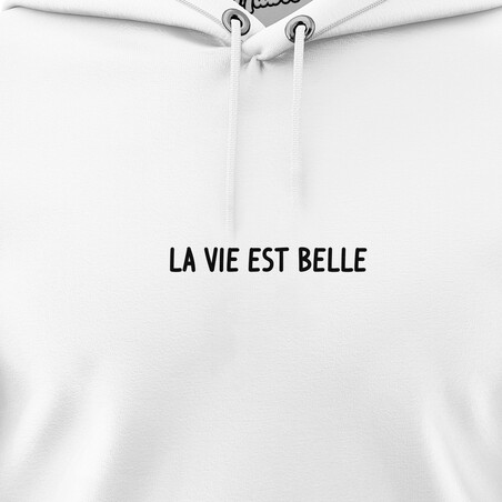 Pánské mikiny s kapucí "LA VIE EST BELLE"