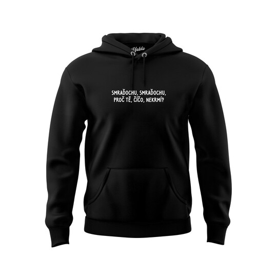 Pánská mikina s kapucí "SMRAĎOCHU