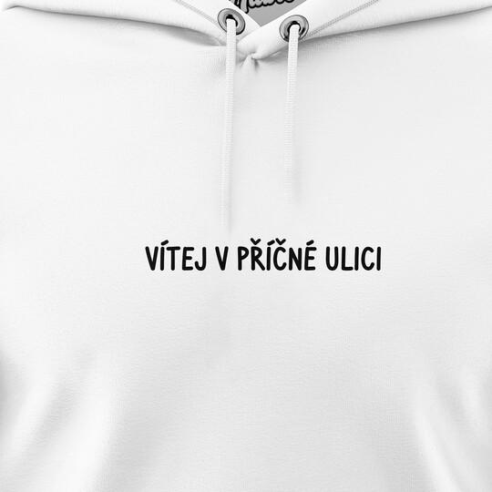Pánské mikiny s kapucí "VÍTEJ V PŘÍČNÉ ULICI"