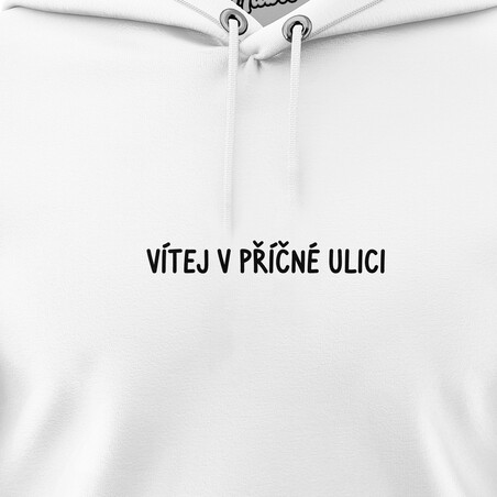 Pánské mikiny s kapucí "VÍTEJ V PŘÍČNÉ ULICI"