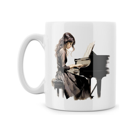 Hrnek "Pianistka"