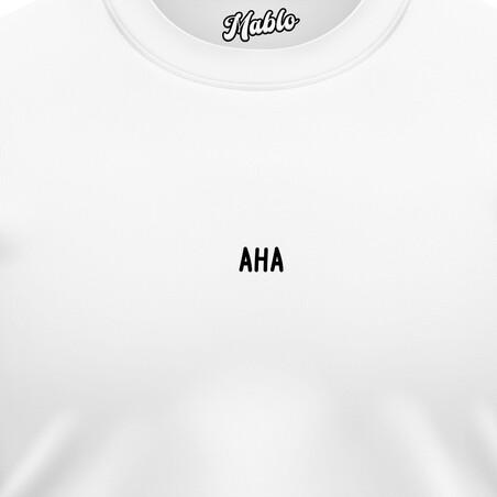 Pánské mikiny bez kapuce "AHA"