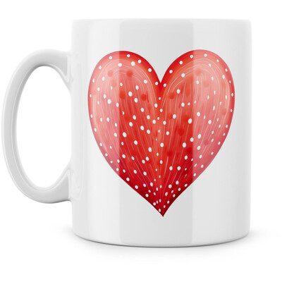 Hrnek "Puntíkaté srdce"