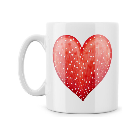 Hrnek "Puntíkaté srdce"