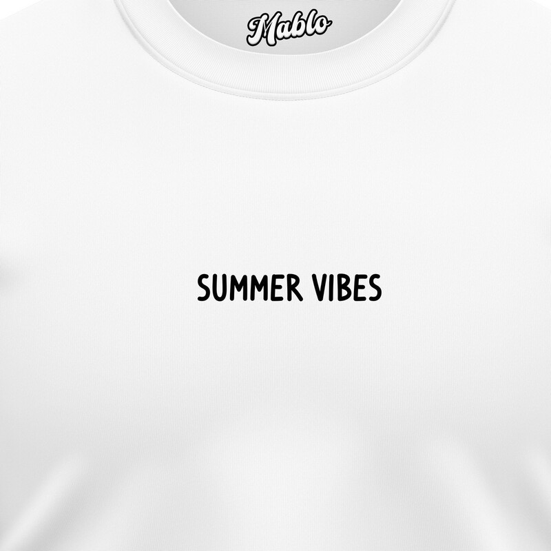 Pánské mikiny bez kapuce "SUMMER VIBES"