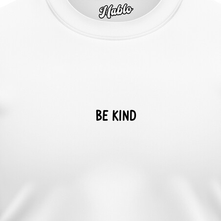 Pánské mikiny bez kapuce "BE KIND"