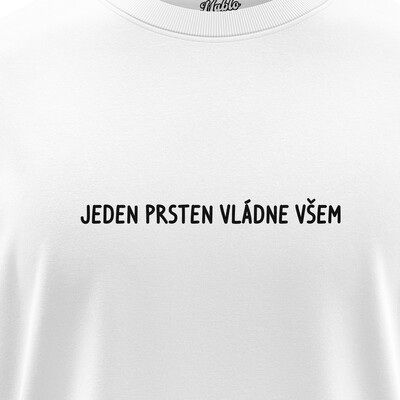 Pánská trička "JEDEN PRSTEN VLÁDNE VŠEM"