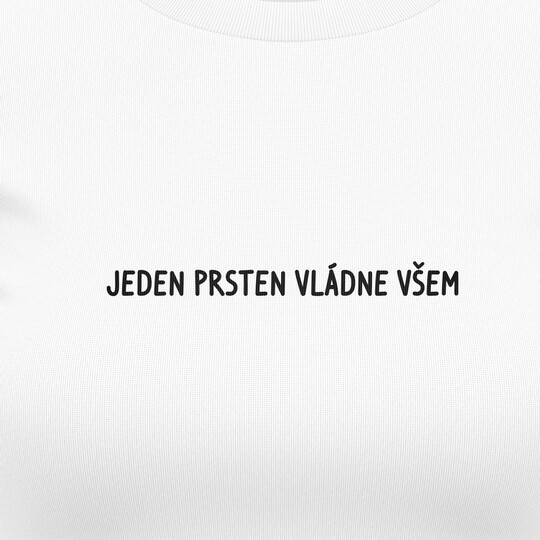 Dámská trička "JEDEN PRSTEN VLÁDNE VŠEM"