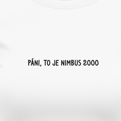 Bavlněné dívčí tričko "PÁNI