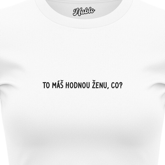 Bavlněné dámské tričko "ZMIJOZEL"