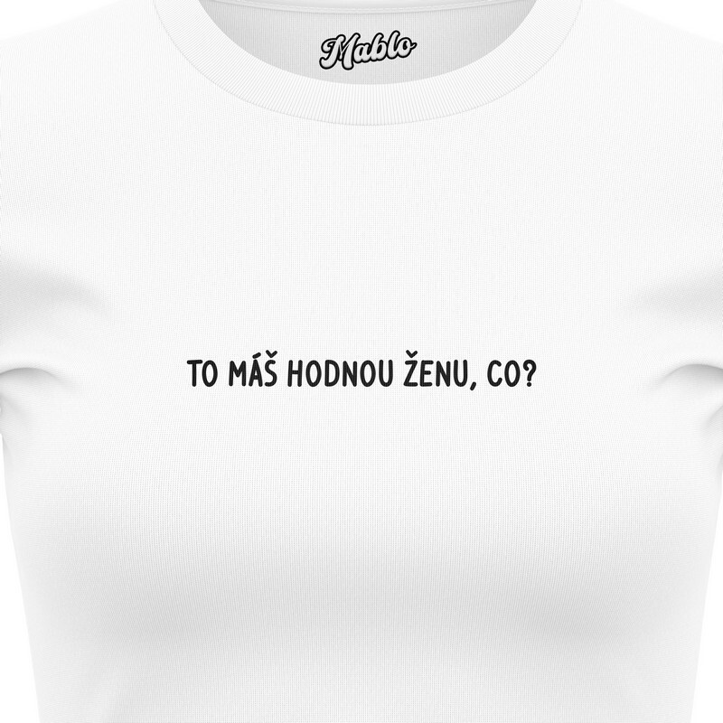 Bavlněné dámské tričko "ZMIJOZEL"