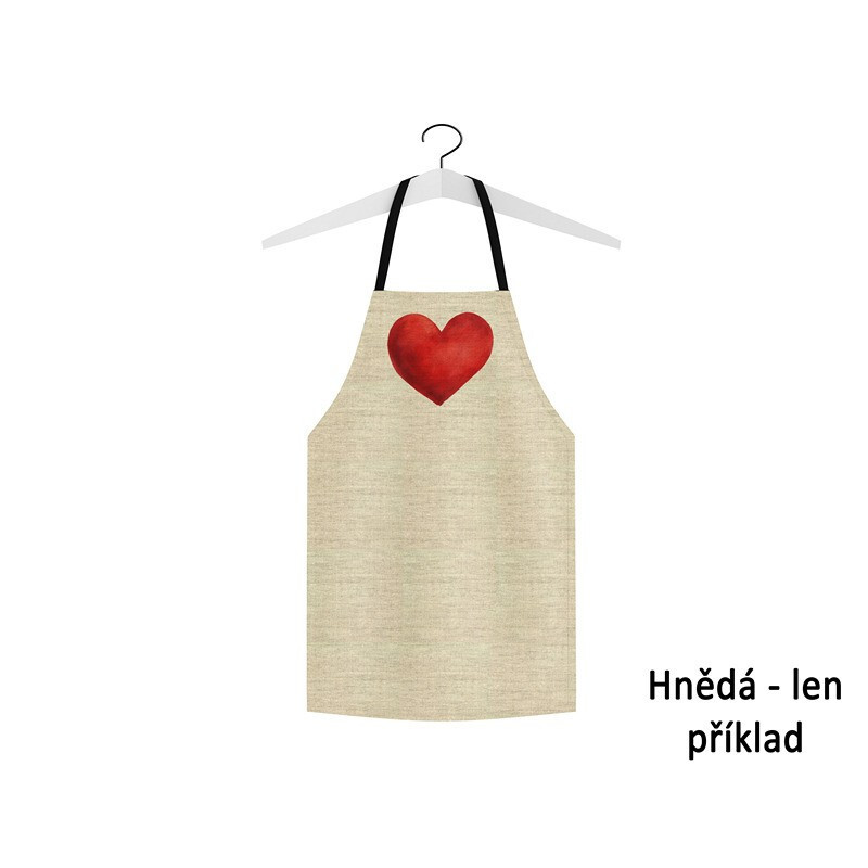 Zástěra "Puntíkaté srdce"