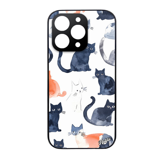 Kryt na iPhone "Kočky"