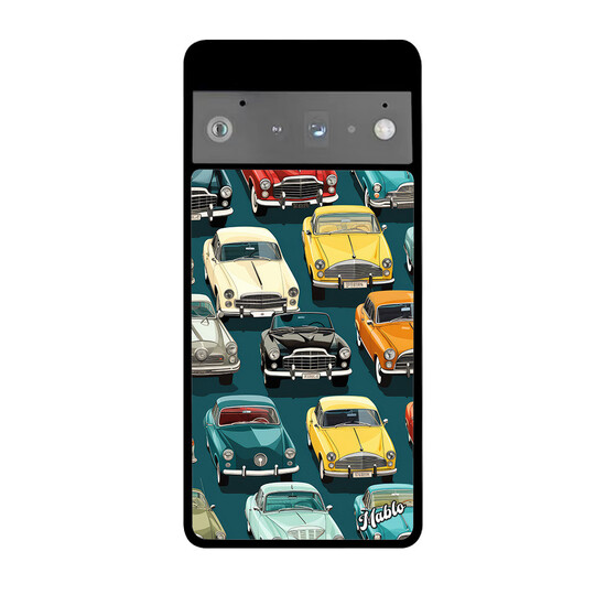 Kryt na Google Pixel "Retro auta"
