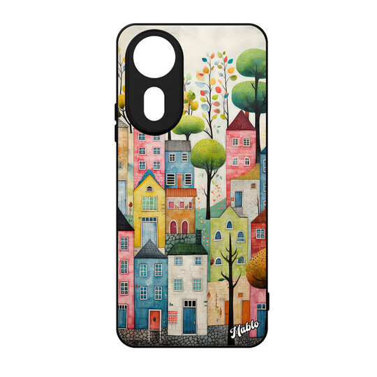 Kryt na Huawei "Naivní umění"