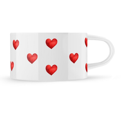 Hrnek makronka "Srdíčka"