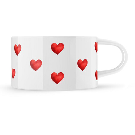 Hrnek makronka "Srdíčka"