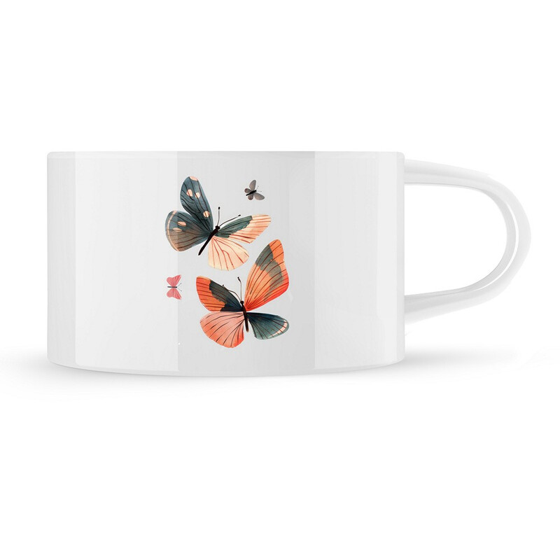 Hrnek makronka "Motýlci"