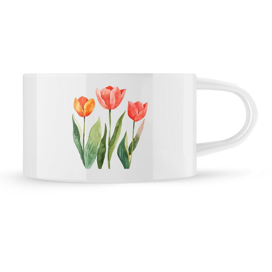 Hrnek makronka "Tulipány"