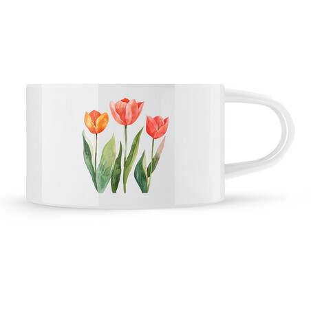 Hrnek makronka "Tulipány"