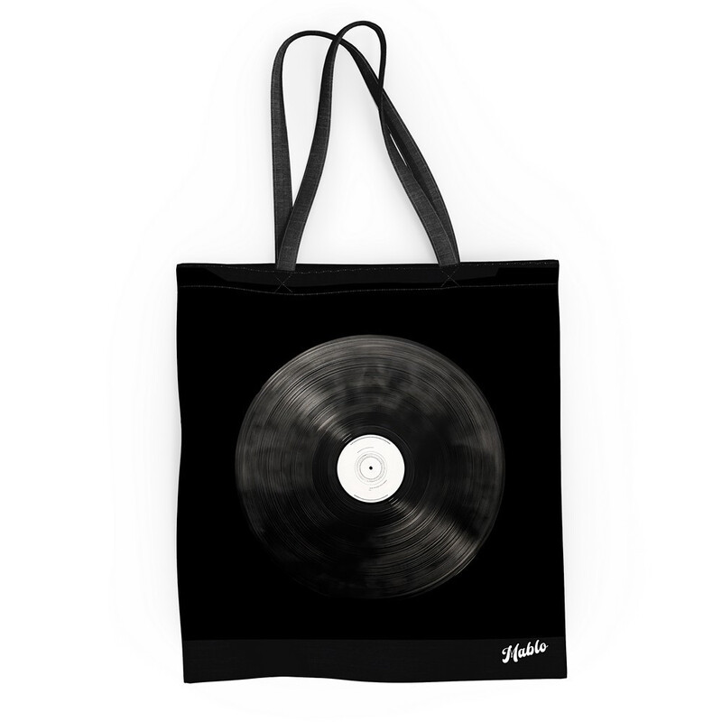 Bavlněná taška "Vinyl deska"