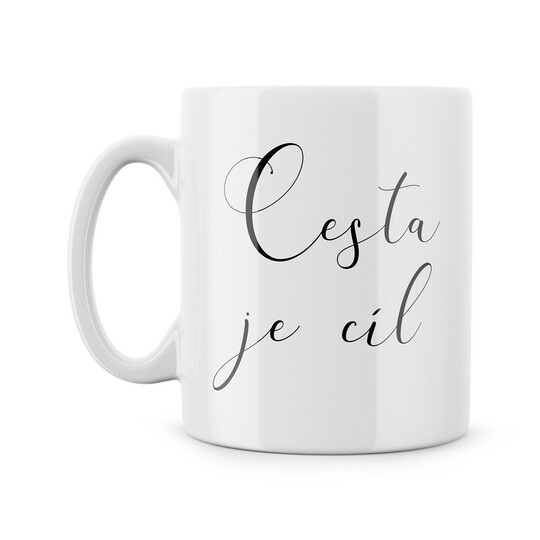 Hrnek "Cesta je cíl"