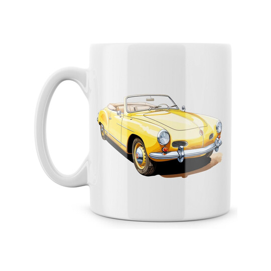 Hrnek "Žlutý kabriolet"