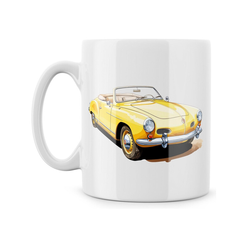 Hrnek "Žlutý kabriolet"