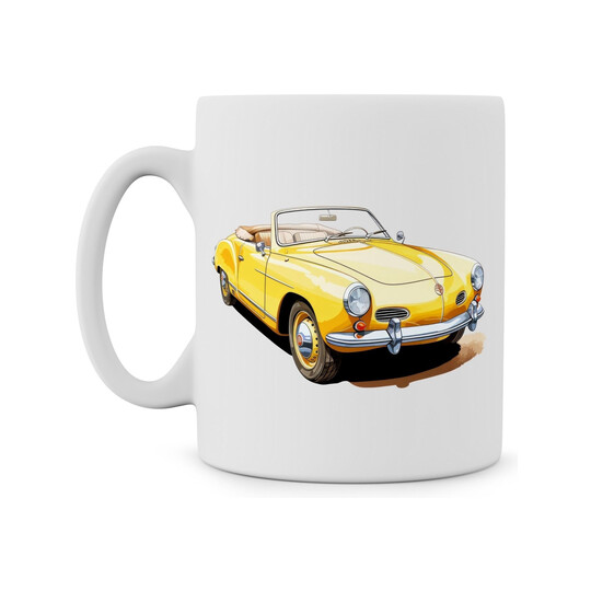 Hrnek "Žlutý kabriolet"