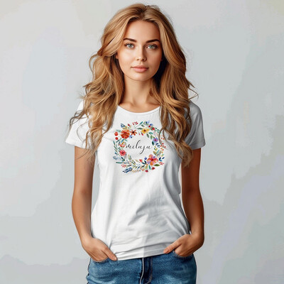 Bavlněné dámské tričko "Miluju"