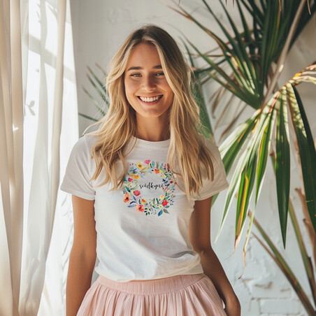 Bavlněné dámské tričko "Svědkyně"