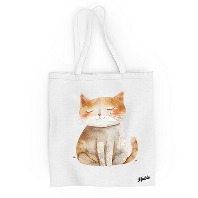 Bavlněná taška "Kočka"