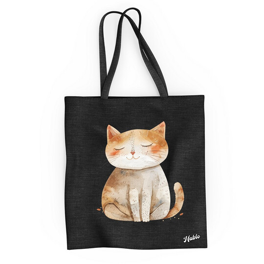 Bavlněná taška "Kočka"