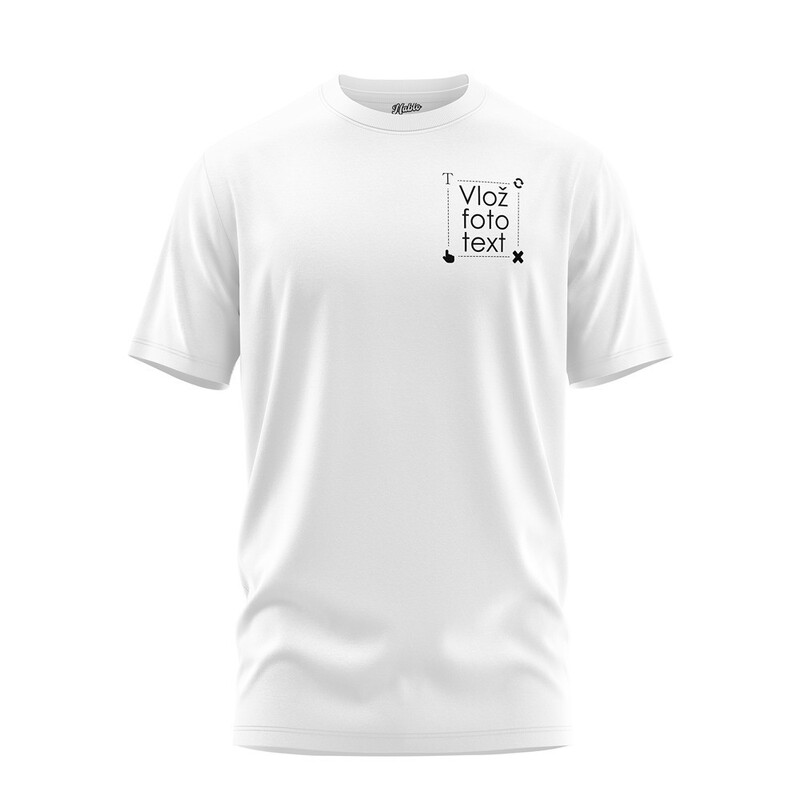 Pánské tričko s vlastní fotografií / textem
