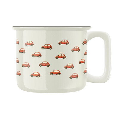 Keramický retro hrnek vzor "Angličáci"