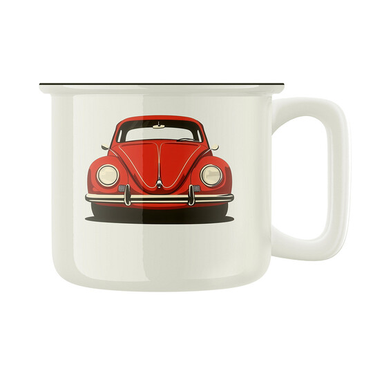 Keramický retro hrnek "Brouk"